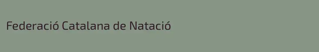 Federació Catalana de Natació
